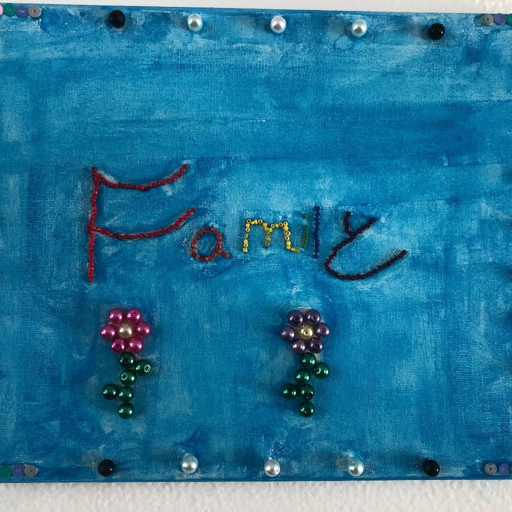 Family Mixed Media Canvas Art